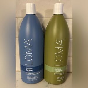 LOMA Moisturizing Shampoo & Nourishing Conditioner Duo 1000 mL 33.8 oz Each New